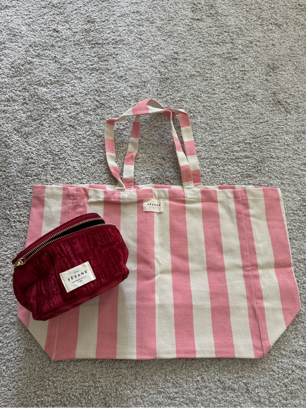 Sezane red and pink bundle ❤️